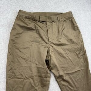 Purdey England Brown Hunting Trouser Khakis Cropped Breeks Pants Size 40 x 27